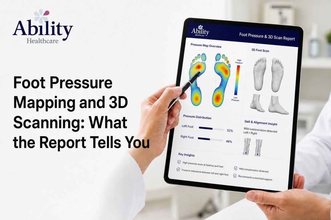 Foot Pressure Mapping and 3D Scanning: What the Report Tells You